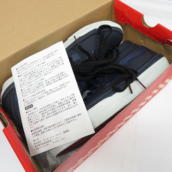 実際に弊社で買取させて頂いたVANS×430/バンズ×フォーサーティー SKATE MID/スケートミッド スニーカー V338CL 26の画像 7枚目
