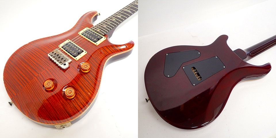 実際に弊社で買取させて頂いた★【型番不明】Paul Reed Smith/ポールリードスミス 10トップ 5ウェイロータリースイッチ付 エレキギターの画像 6枚目