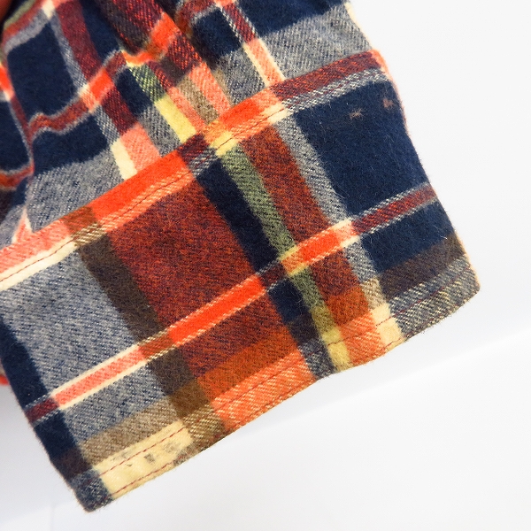 実際に弊社で買取させて頂いたSUGAR CANE/シュガーケーン チェックシャツ/XLの画像 6枚目