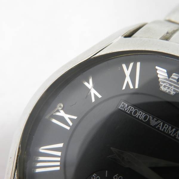 動作未確認 EMPORIO ARMANI エンポリオアルマーニ メンズ 腕時計 AR 