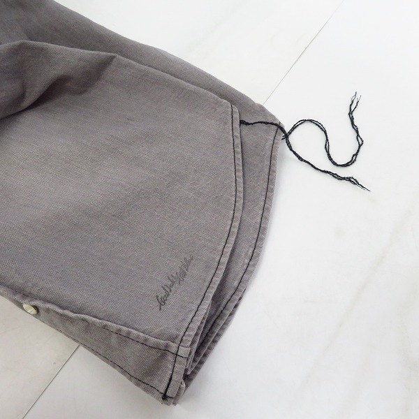 実際に弊社で買取させて頂いたCRIMIE/クライミー ウエスタン ヘンプシャツ/Ｌの画像 6枚目