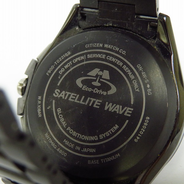 実際に弊社で買取させて頂いたCITIZEN/シチズン 腕時計 アテッサ ソーラー GPS衛星電波 F900-T022189の画像 3枚目