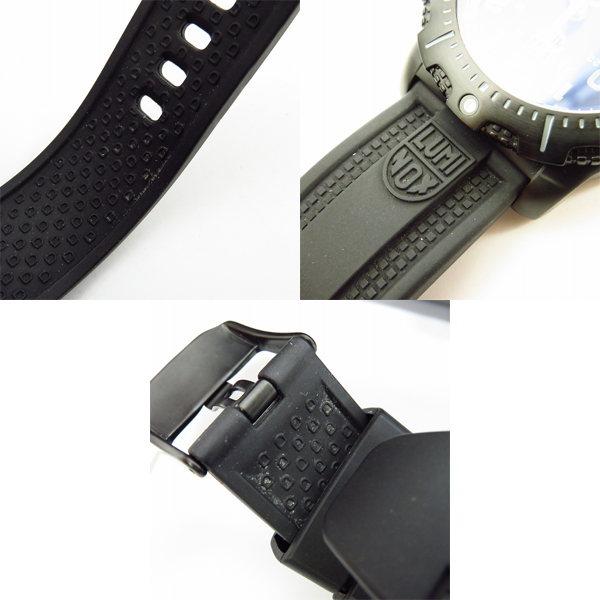 実際に弊社で買取させて頂いたLUMINOX/ルミノックス SERIES 4220 METERS WATER RESISTANT 1GBq H-3 LX/MBM S.O.Cの画像 7枚目
