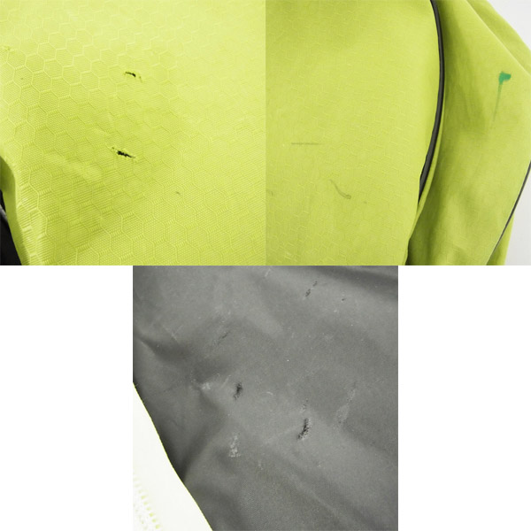 実際に弊社で買取させて頂いたkappa/カッパ 9型(47インチ対応)2.7kg軽量スタンド式 キャディバッグ 黄緑の画像 8枚目