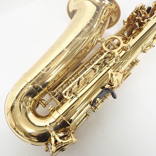 実際に弊社で買取させて頂いた★H.SELMER/セルマー SUPER ACTION 80 SERIE II アルトサックス ハードケース付の画像 4枚目