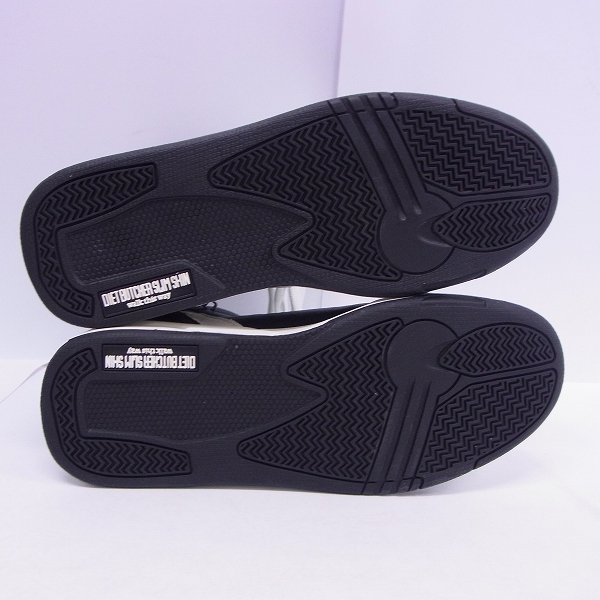 実際に弊社で買取させて頂いたDIET BUTCHER SLIM SKIN/ダイエットブッチャー MIDWEST別注 レザースニーカー/42の画像 2枚目