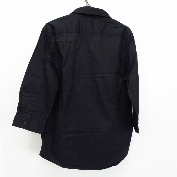 実際に弊社で買取させて頂いた417 EDIFICE/フォーワンセブンエディフィス 7分丈 コットンシャツ/Sの画像 1枚目