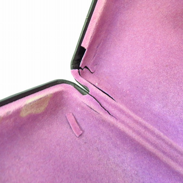 実際に弊社で買取させて頂いたOLIVER GOLDSMITH/オリバーゴールドスミス MUST 黒縁 度入り/眼鏡/メガネフレームの画像 9枚目