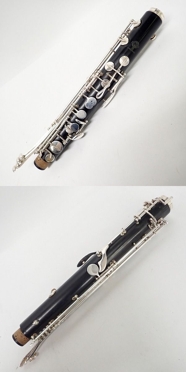 実際に弊社で買取させて頂いた★【型番不明】H.SELMER/セルマー バスクラリネット ハードケース付の画像 1枚目