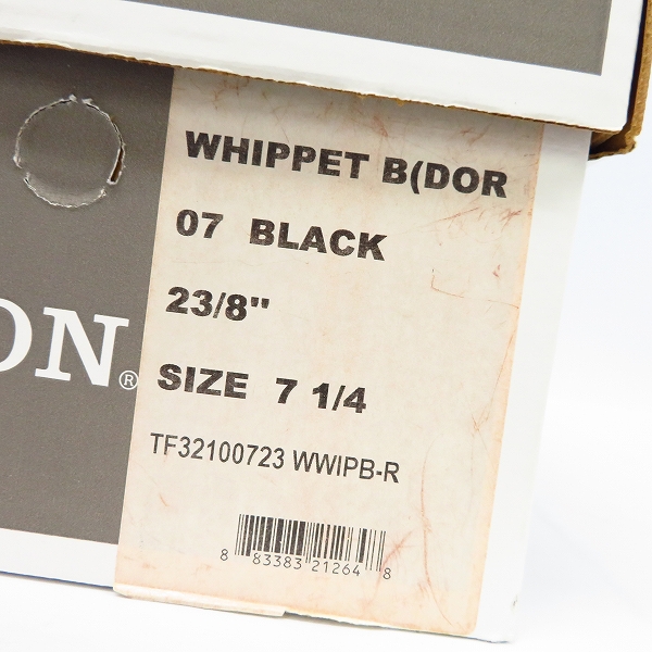 実際に弊社で買取させて頂いたCA4LA×STETSON V SHAPE HAT カシラ/ステットソン ラビットファー/中折れハットの画像 9枚目