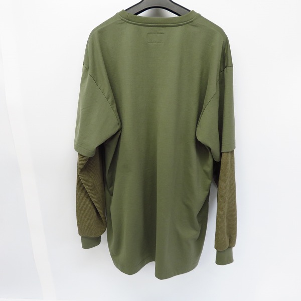 実際に弊社で買取させて頂いたDESCENDANT/ディセンダント レイヤードカットソー/ロンT/3の画像 1枚目