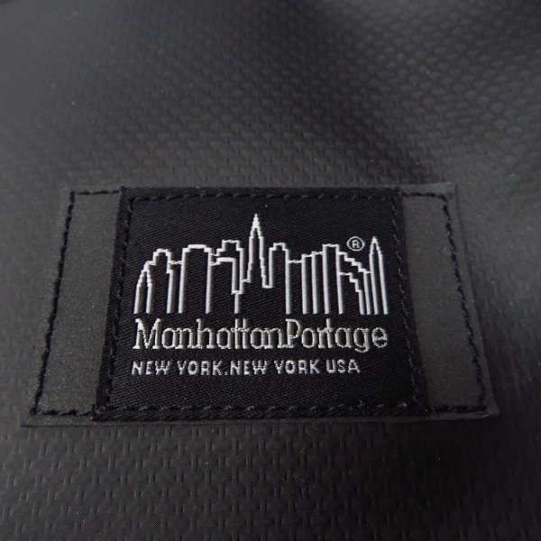実際に弊社で買取させて頂いたManhattan Portage/マンハッタンポーテージ Twin Island バックパック/リュックサック ブラックの画像 4枚目