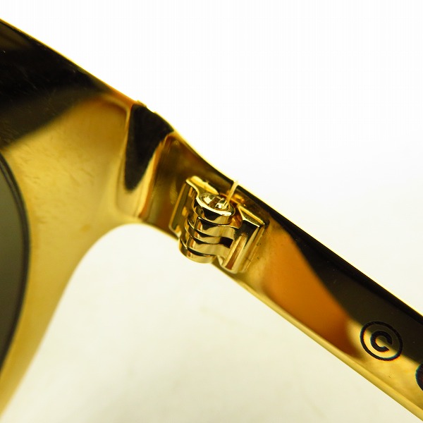実際に弊社で買取させて頂いたChristian Dior/クリスチャン・ディオール サングラス  Karat Gold Unique/Y3B8Eの画像 7枚目