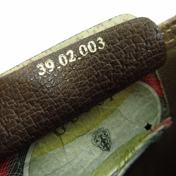 実際に弊社で買取させて頂いたGUCCI/グッチ オールドグッチ トートバッグ GG柄 塩ビキャンパス 39.02.003の画像 5枚目