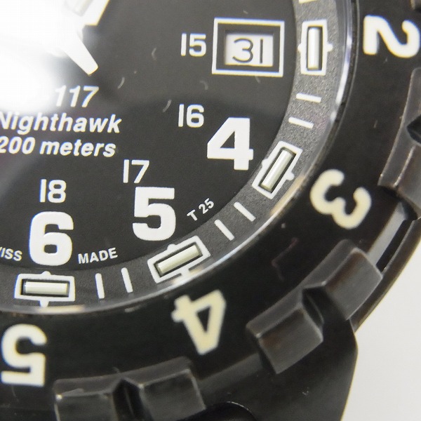 実際に弊社で買取させて頂いたLUMINOX/ルミノックス F-117 ナイトホーク 腕時計 6400-200　の画像 5枚目