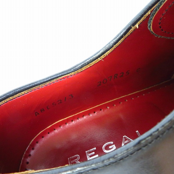 ジャンク】REGAL/リーガル プレーントゥ ビジネスシューズ インソール