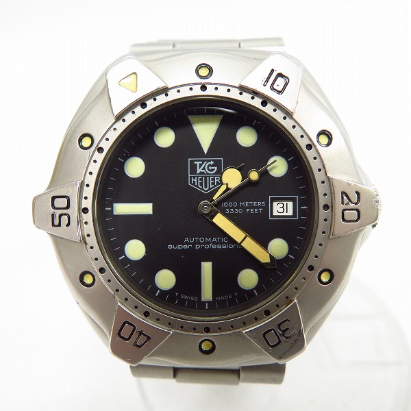 実際に弊社で買取させて頂いたTAG HEUER/タグホイヤー スーパープロフェッショナル 1000M 840.006-2