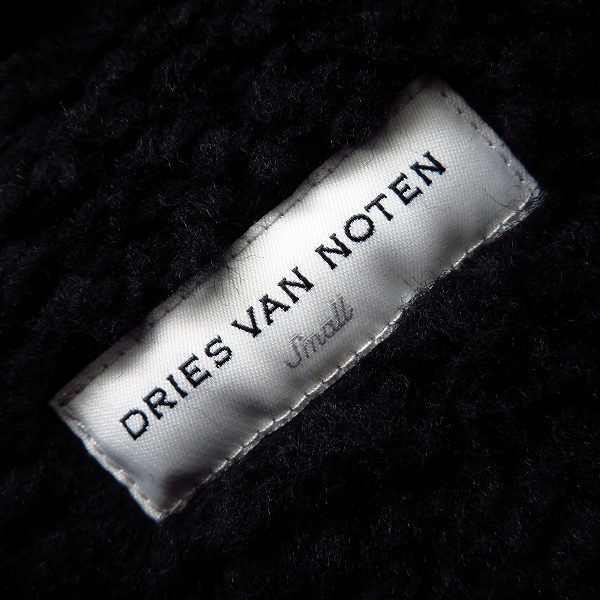 実際に弊社で買取させて頂いたDRIES VAN NOTEN/ドリスヴァンノッテン コーデュロイ 襟ボア ライダースジャケット/Ｓの画像 2枚目