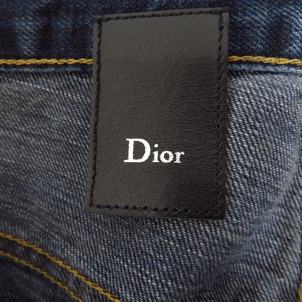 実際に弊社で買取させて頂いたDior Homme/ディオールオム ボタンフライデニムパンツ 30の画像 3枚目