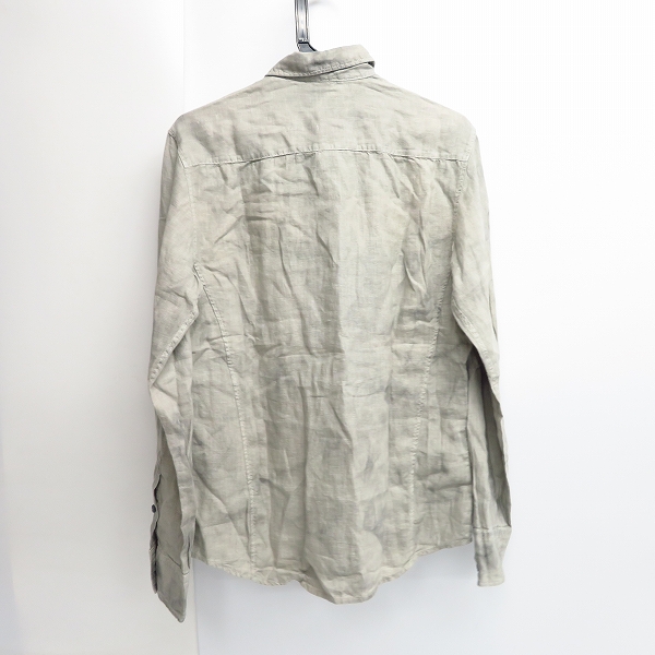 実際に弊社で買取させて頂いたHUGO BOSS/ヒューゴボス シワ加工シャツ Mの画像 1枚目