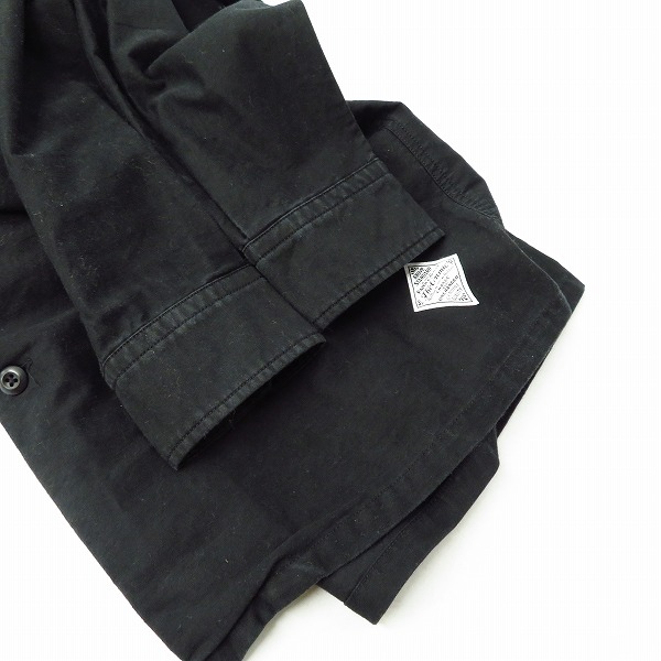 実際に弊社で買取させて頂いたCRIMIE/クライミー ブラック ワークシャツ/Lの画像 6枚目