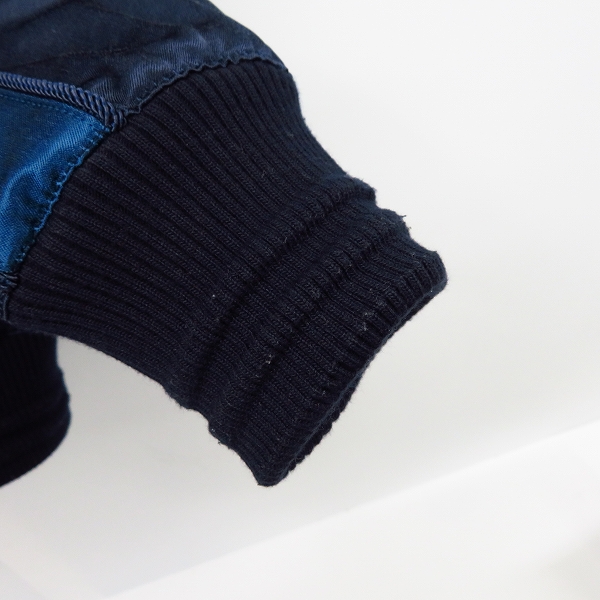 実際に弊社で買取させて頂いたjunhashimoto/ジュンハシモト SKA-JACKET/スカジャケット ネイビー リバージブル 1041710005/3の画像 7枚目