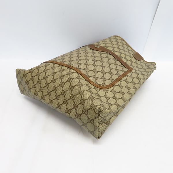実際に弊社で買取させて頂いたGUCCI/グッチ オールドグッチ トートバッグ GG柄 塩ビキャンパス 39.02.003の画像 2枚目
