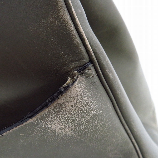 実際に弊社で買取させて頂いたBALLY/バリー レザー 2WAY ショルダーバッグ/キャンバス ハンドバッグ 2点セットの画像 6枚目