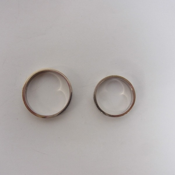実際に弊社で買取させて頂いたCartier/カルティエ ラブリング 18金ホワイトゴールド ペア 49/59 9号/18.5号 2点セットの画像 1枚目