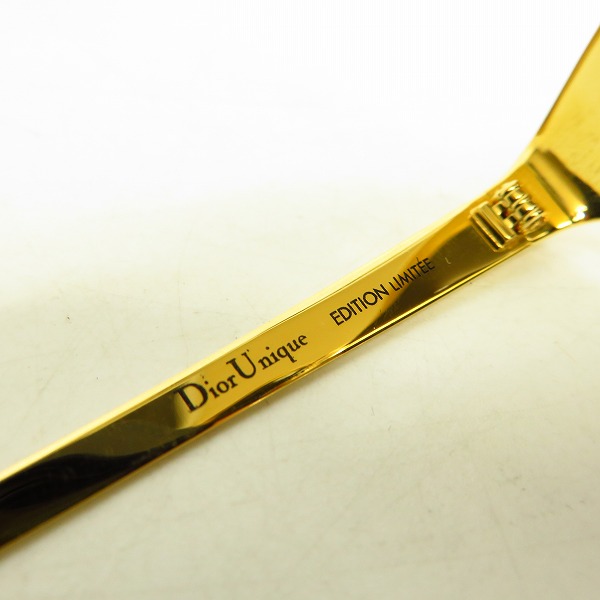 実際に弊社で買取させて頂いたChristian Dior/クリスチャン・ディオール サングラス  Karat Gold Unique/Y3B8Eの画像 4枚目