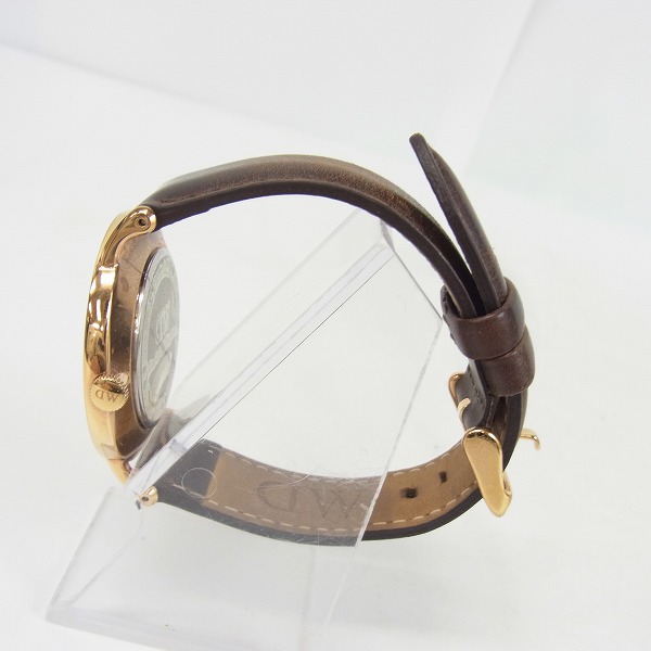 実際に弊社で買取させて頂いたDaniel Wellington/ダニエルウェリントン レザーベルト クォーツ/腕時計/ウォッチ 1103DW 38mmの画像 1枚目