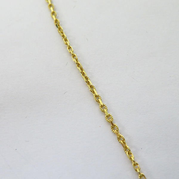 実際に弊社で買取させて頂いたEYEFUNNY/アイファニー エングレイビング Sチェーン/18KYGの画像 3枚目