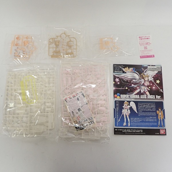 実際に弊社で買取させて頂いた【未組立】バンダイ HG BF 1/144 すーぱーふみな/ガンプラEXPO限定 エゥーゴメイド/アクシズエンジェル 他 4点セット/ガンプラの画像 3枚目