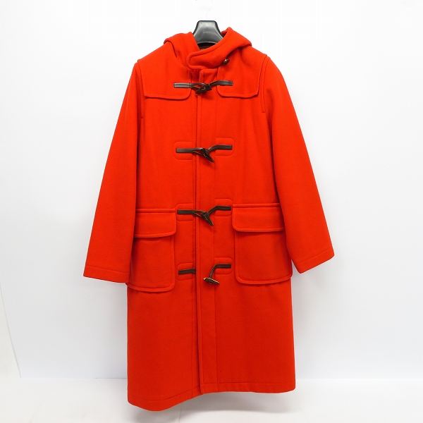 実際に弊社で買取させて頂いたLACOSTE/ラコステ ウール/中綿 ダッフルコート レッド/38