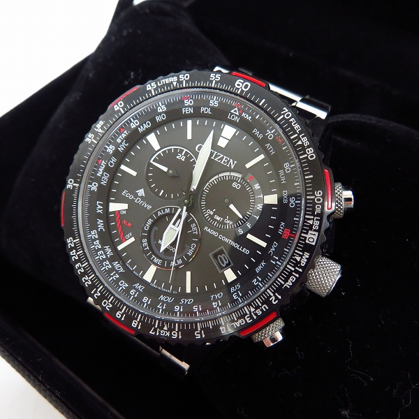 実際に弊社で買取させて頂いたCITIZEN/シチズン PROMASTER/プロマスター エコドライブ 電波時計 CB5001-57E 