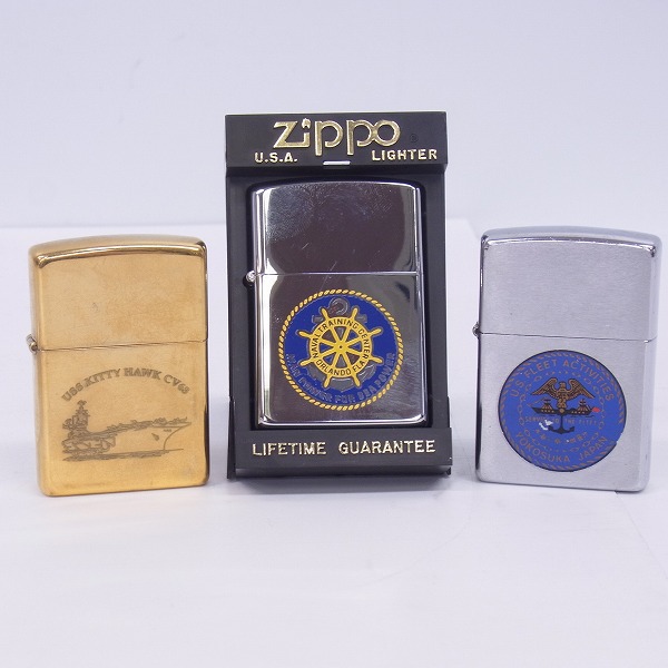 ZIPPO/ジッポー USS KITTY HAWK CV63/横須賀海軍施設/NAVAL TRAINING