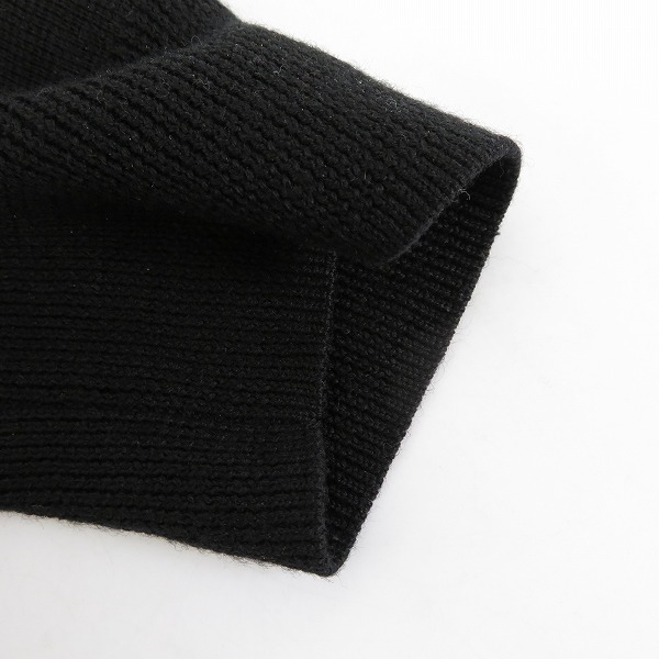 実際に弊社で買取させて頂いた【17AW】UNIFORM EXPERIMENT/ユニフォームエクスペリメント  レザースターパッチニット ウール混 3の画像 5枚目