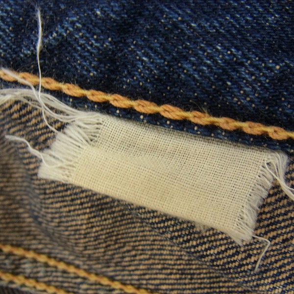 実際に弊社で買取させて頂いたSUGAR CANE/シュガーケーン STAR JEANS デニムパンツ/065/36の画像 4枚目