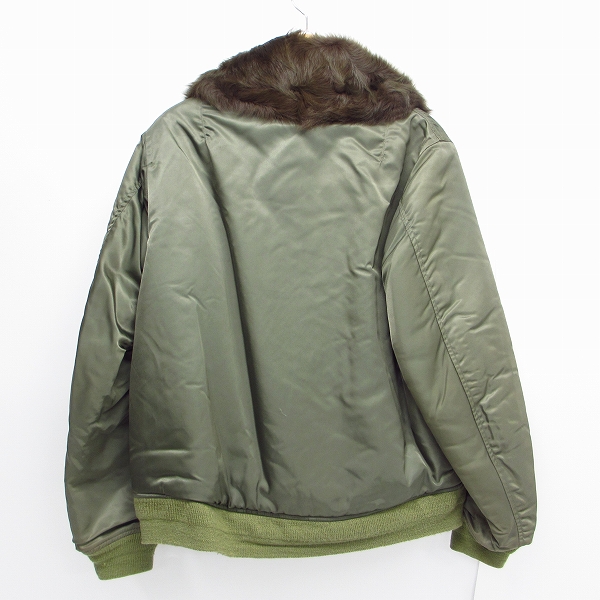 WTAPS B-15A WTAPS 09AW BLACK FLAG限定 B-15A フライトジャケット