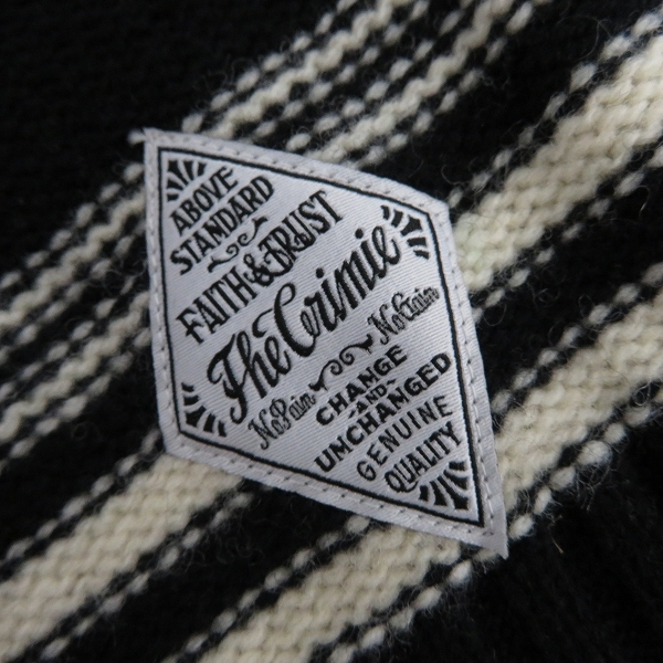 実際に弊社で買取させて頂いたCRIMIE/クライミー ニット ベスト/Lの画像 3枚目