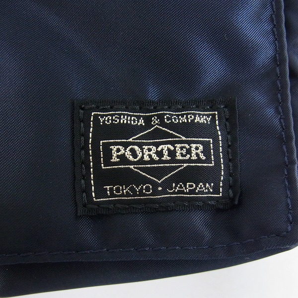 実際に弊社で買取させて頂いたHEAD PORTER/ヘッドポーター TANKER/タンカー ショルダーポーチ ネイビーの画像 4枚目