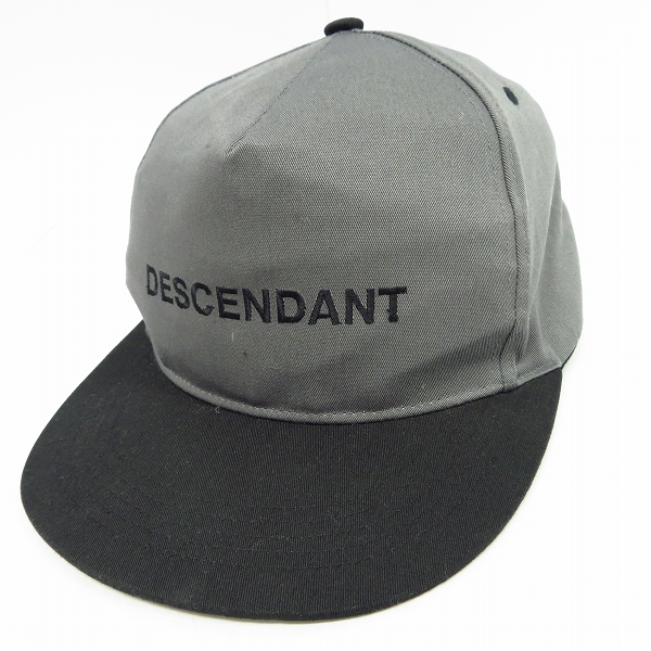実際に弊社で買取させて頂いたDESCENDANT/ディセンダント ロゴ刺繍 スナップバッグキャップ F