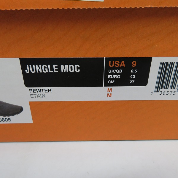 実際に弊社で買取させて頂いたMERRELL/メレル JUNGLE MOC/ジャングルモック J60805/US9の画像 8枚目