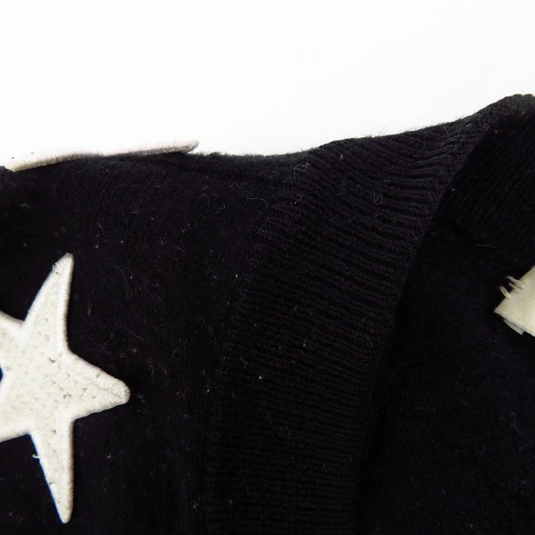 実際に弊社で買取させて頂いた【JPタグ】GIVENCHY/ジバンシー スターパッチ クルーネック プルオーバー ウールニット 16F 7503 503 Size：Sの画像 7枚目