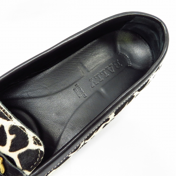 実際に弊社で買取させて頂いたBALLY/バリー ローファー/ドライビングシューズ ハラコアニマル柄 38.5の画像 4枚目