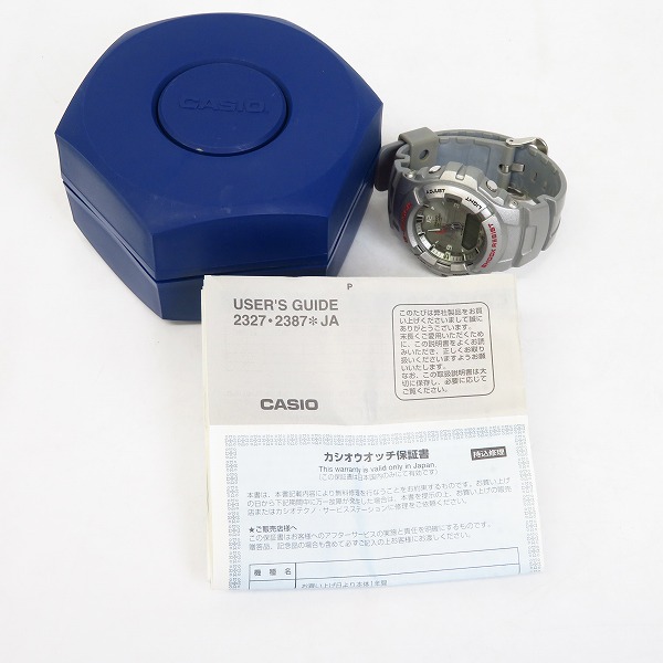 実際に弊社で買取させて頂いたG-SHOCK/Gショック METALLIC-G アナデジ G-100FL-8JR【動作未確認】 の画像 8枚目
