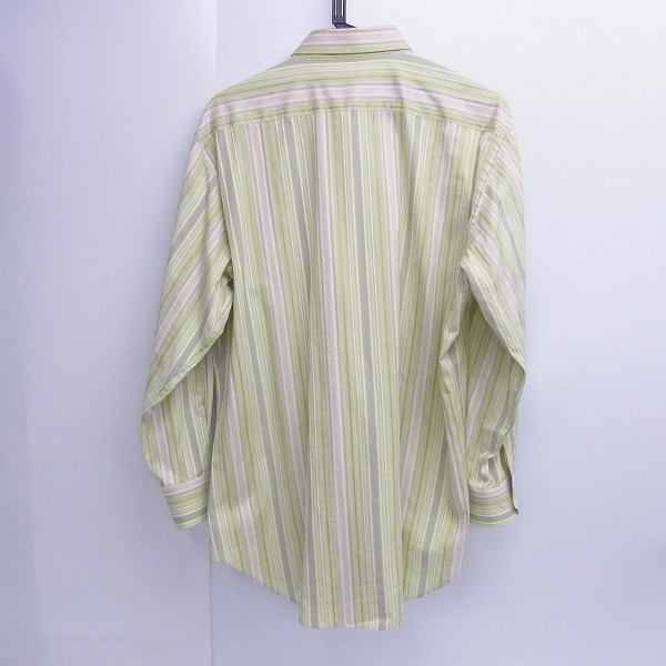 実際に弊社で買取させて頂いたETRO/エトロ ストライプ柄 胸刺繍 ボタンダウンシャツ 42の画像 1枚目