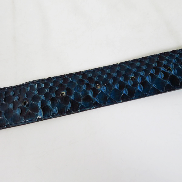 実際に弊社で買取させて頂いたNEIGHBORHOOD×Fragment Design/ネイバーフッド パイソン スタッズベルトの画像 5枚目