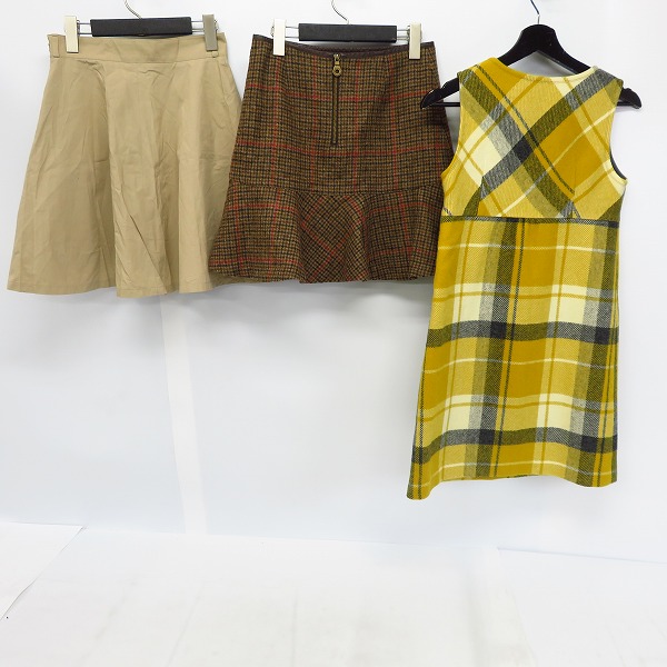 実際に弊社で買取させて頂いたBURBERRY BLUE LABEL/バーバリーブルーレーベル スカート/ワンピース 3点セットの画像 1枚目