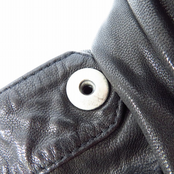 実際に弊社で買取させて頂いたBUFFALO BOBS/バッファローボブズ  ゴートレザー 変形ベスト/ 1の画像 6枚目